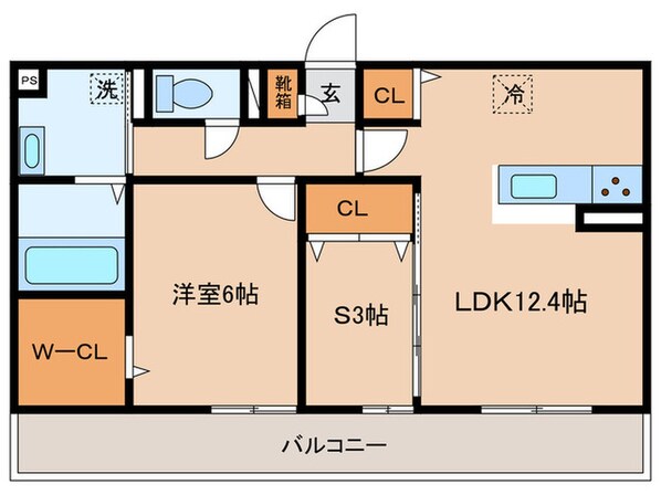 Ｓｔａ．Ｐｌｕｓ　ｗａｎの物件間取画像